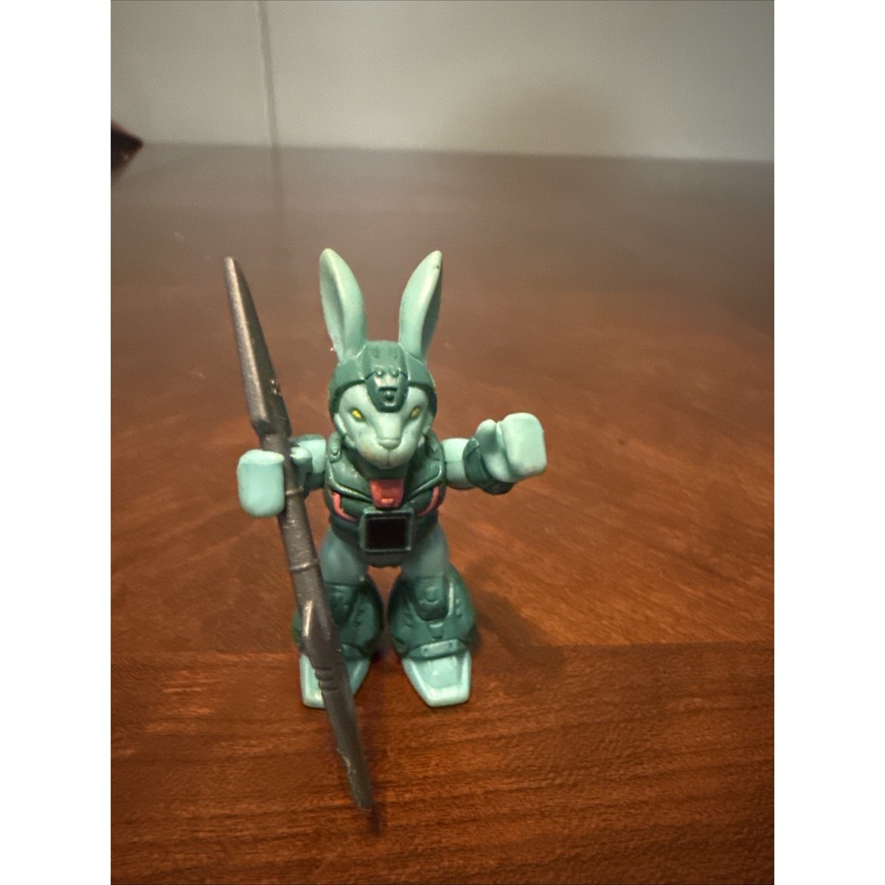Takara Hasbro Battle Beasts Hare Razing Rabbit #22 Figure And Weapon